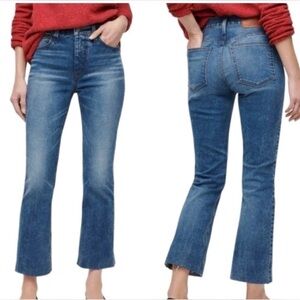 J. Crew Billie Demi Boot Crop Jeans Size 31